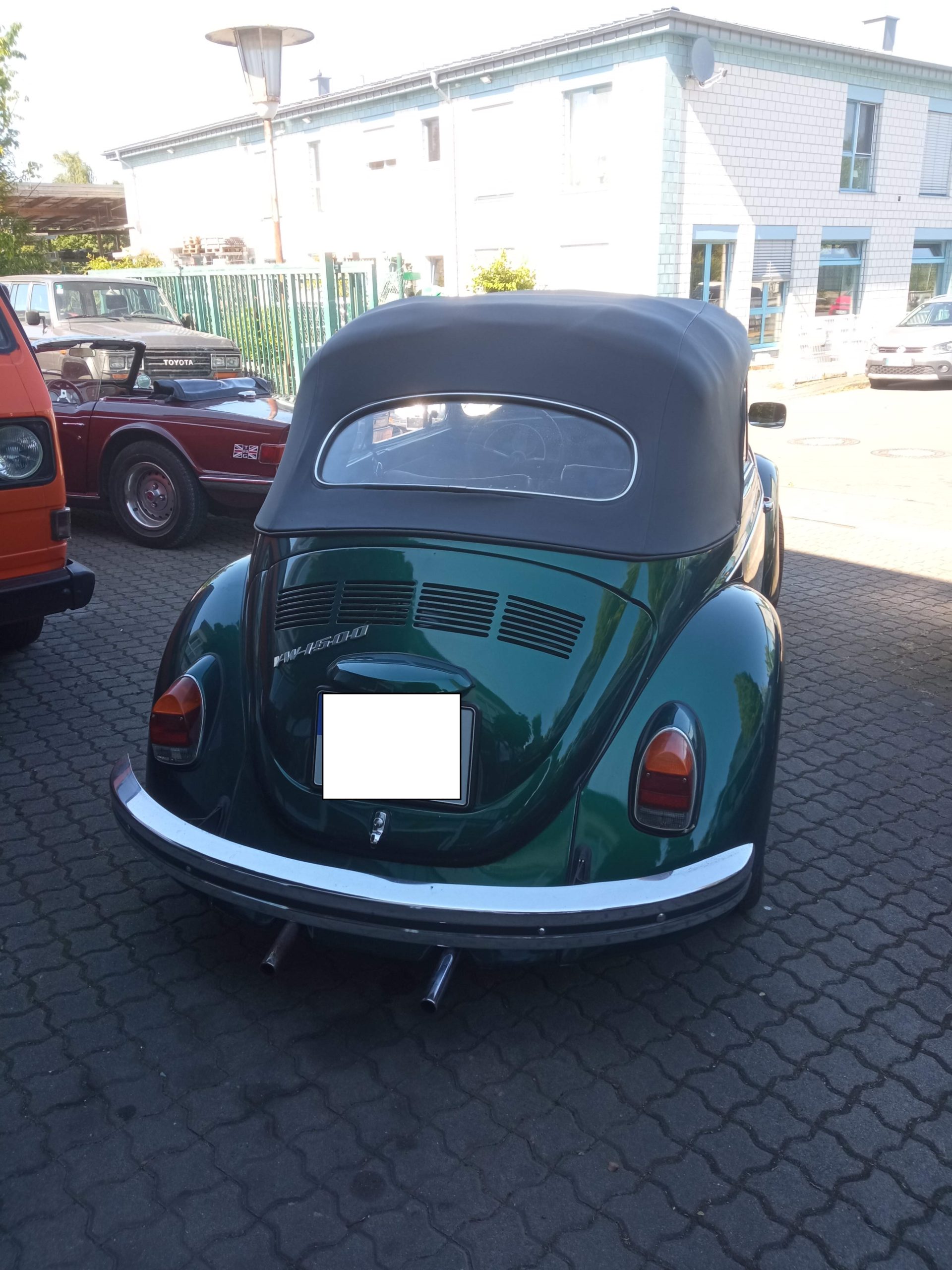 Mit dem VW Käfer Cabrio 1500 durch Nord-Elsass - #Fotomontag 22/30 - Der  Entspannende